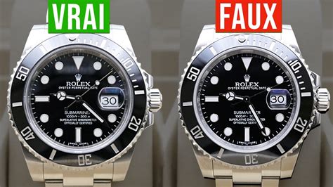 comment reconnaitre un vrai rolex|FAUSSE ROLEX VS VRAI, NOS 10 CONSEILS .